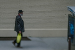 Guy with a yellow bag